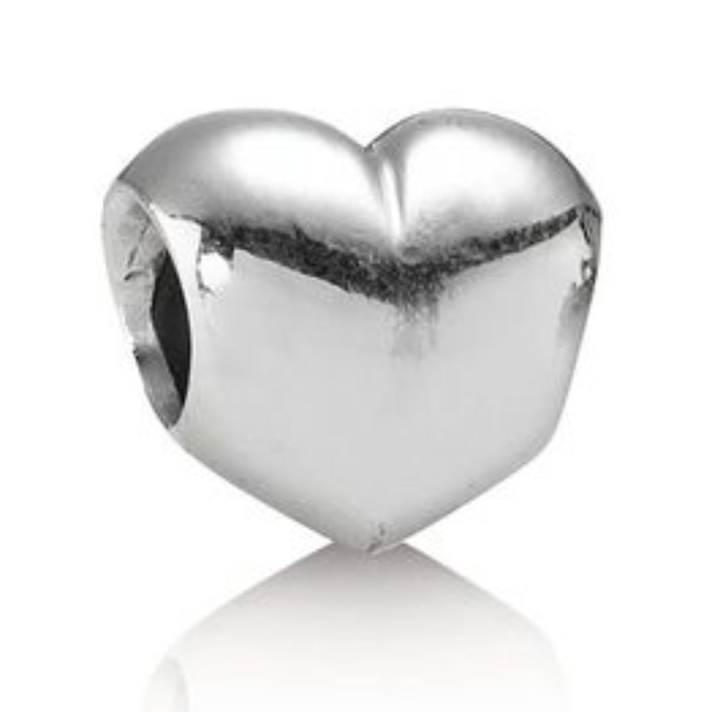 Pandora silver heart charm